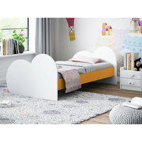 Dětská postel SRDÍČKO bez motivu 160x80 cm (11 barev) + matrace ZDARMA