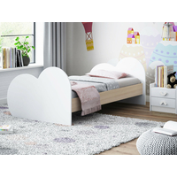 Dětská postel SRDÍČKO bez motivu 160x80 cm (11 barev) + matrace ZDARMA