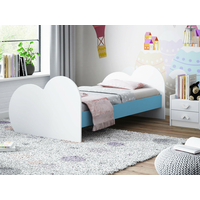 Dětská postel SRDÍČKO bez motivu 160x80 cm (11 barev) + matrace ZDARMA