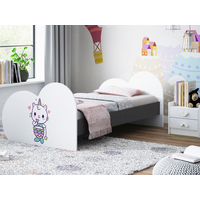 Dětská postel KITTY JEDNOROŽEC 160x80 cm (11 barev) + matrace ZDARMA