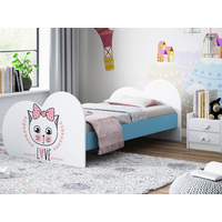 Dětská postel KOŤÁTKO 160x80 cm (11 barev) + matrace ZDARMA