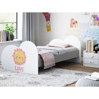 Dětská postel SLUNÍČKO 160x80 cm (11 barev) + matrace ZDARMA