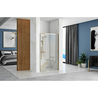 Sprchové dveře MAXMAX Rea SOLAR 120 cm - zlaté