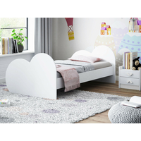 Dětská postel SRDÍČKO bez motivu 180x90 cm (11 barev) + matrace ZDARMA