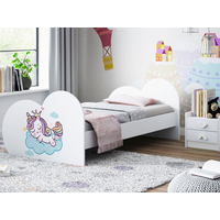 Dětská postel JEDNOROŽEC 180x90 cm (11 barev) + matrace ZDARMA