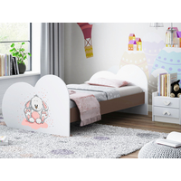 Dětská postel KRÁLÍČEK 180x90 cm (11 barev) + matrace ZDARMA