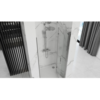 Sprchové dveře MAXMAX Rea MOLIER 80 cm - chromové