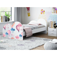 Dětská postel BALÓNY 180x90 cm (11 barev) + matrace ZDARMA