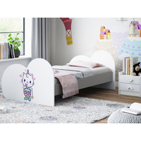Dětská postel KITTY JEDNOROŽEC 180x90 cm (11 barev) + matrace ZDARMA