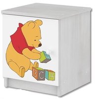 Dětský noční stolek Disney - MEDVÍDEK PÚ A TYGŘÍK