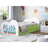 Dětská postel CHILL 180x90 cm, se šuplíkem (11 barev) + matrace ZDARMA