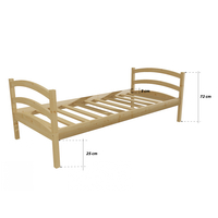 Dětská postel z MASIVU 200x90cm bez šuplíku - DP006