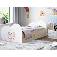 Dětská postel KRÁLÍČEK 180x90 cm, se šuplíkem (11 barev) + matrace ZDARMA