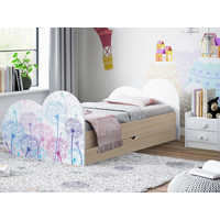 Dětská postel PAMPELIŠKA 180x90 cm, se šuplíkem (11 barev) + matrace ZDARMA