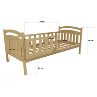 Dětská postel z MASIVU 200x90cm bez šuplíku - DP014