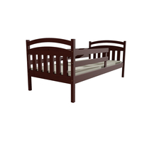 Dětská postel z MASIVU 200x90cm SE ŠUPLÍKY - DP015