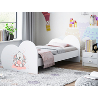 Dětská postel KRÁLÍČEK 190x90 cm (11 barev) + matrace ZDARMA