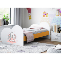Dětská postel KRÁLÍČEK 190x90 cm (11 barev) + matrace ZDARMA