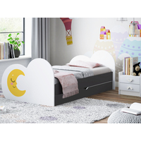 Dětská postel MĚSÍČEK 200x90 cm, se šuplíkem (11 barev) + matrace ZDARMA