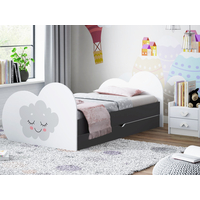 Dětská postel MRÁČEK 200x90 cm, se šuplíkem (11 barev) + matrace ZDARMA
