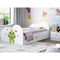 Dětská postel ŽABKA 200x90 cm, se šuplíkem (11 barev) + matrace ZDARMA
