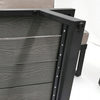 Zahradní sestava nábytku VENTURA pro 5 osob - světle šedá