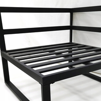 Zahradní sestava nábytku VENTURA pro 5 osob - světle šedá