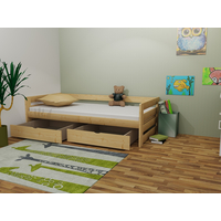 Dětská postel z MASIVU 200x80cm bez šuplíku - M02