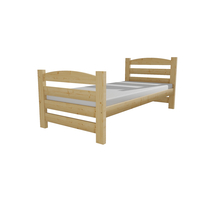 Dětská postel z MASIVU 180x80cm bez šuplíku - M04