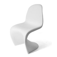 Designová židle PANTEON - bílá