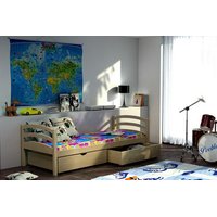 Dětská postel z MASIVU bez šuplíku - DP006