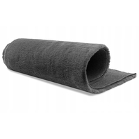 Dětský plyšový koberec CHRISTIANIA - tmavě šedý