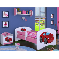 Dětská postel bez šuplíku 160x80cm RED CAR