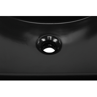 Keramické umyvadlo LAVA BLACK 60 cm DP - černé matné