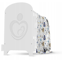 Dětské bavlněné povlečení do postýlky 135x100 cm BABYMAM PREMIUM - Boho zvířátka