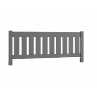 Dětská postel z masivu borovice TARY se šuplíky - 200x90 cm - bílá