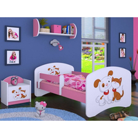 Dětská postel bez šuplíku 180x90cm PEJSEK A KOČIČKA