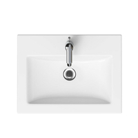 Koupelnová skříňka s umyvadlem CERSANIT - SET 806 LARA COMO 50 - BÍLÁ DSM (S801-146-DSM)