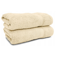 Bavlněný ručník BARRY - 50x90 cm - 450g/m2 - ecru bílý