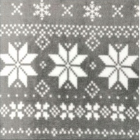 Deka NORDIC 170x200 cm - vánoční vzor - šedá