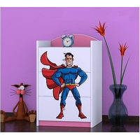 Dětská komoda SUPERMAN - TYP 3