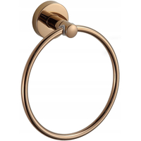 Koupelnový držák na ručníky MEXEN REMO - kulatý - rose gold, 7050732-60