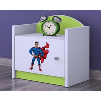Dětský noční stolek SUPERMAN - TYP 3