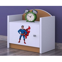 Dětský noční stolek SUPERMAN - TYP 3