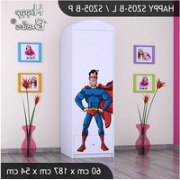 Dětská skříň SUPERMAN - TYP 5B