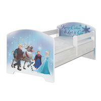 Dětská postel bez šuplíku Disney - LEDOVÉ KRÁLOVSTVÍ 160x80 cm