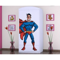 Dětská skříň SUPERMAN - TYP 8A