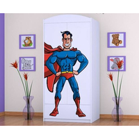 Dětská skříň SUPERMAN - TYP 8B