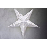 Vánoční závěsná LED hvězda - 60 cm