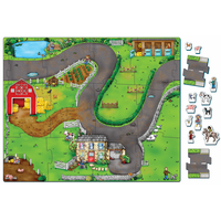 Puzzle - Silnice farma 14 dílků